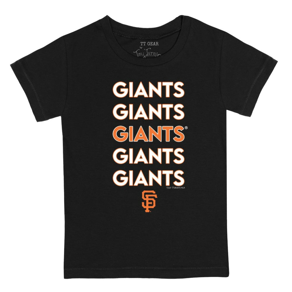 San Francisco Giants Tiny Turnip Youth Stacked T-Shirt - MLB T-shirts