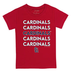 St. Louis Cardinals Tiny Turnip Youth Stacked T-Shirt - MLB T-shirts