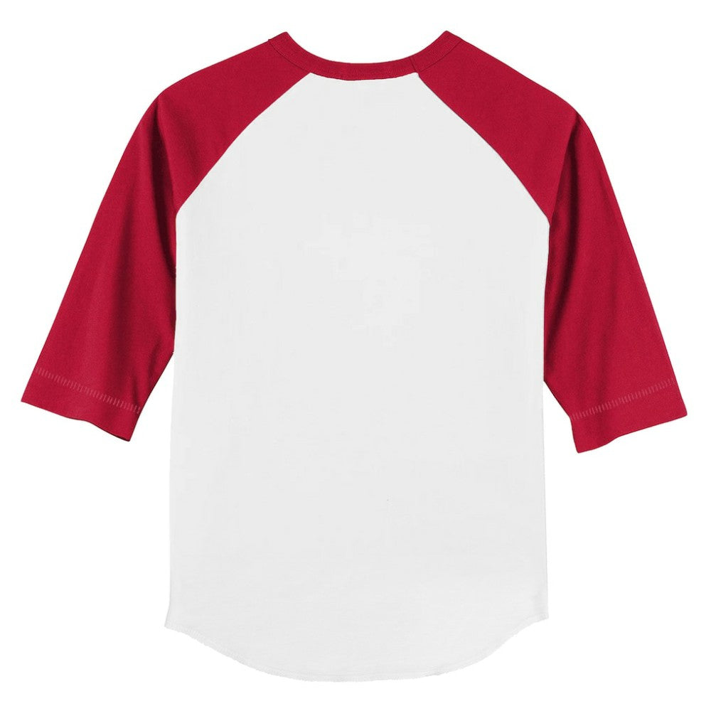 St. Louis Cardinals Tiny Turnip Youth Stacked 3/4-Sleeve Raglan T-Shirt - MLB T-shirts