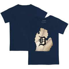 Detroit Tigers Tiny Turnip Youth State Outline T-Shirt - MLB T-shirts