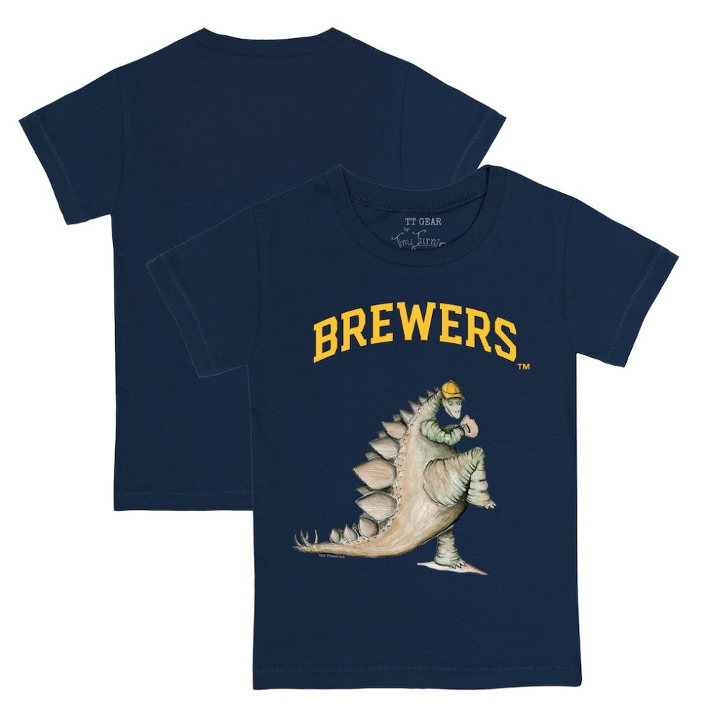 Milwaukee Brewers Tiny Turnip Youth Stega T-Shirt - MLB T-shirts