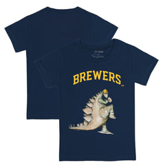 Milwaukee Brewers Tiny Turnip Youth Stega T-Shirt - MLB T-shirts
