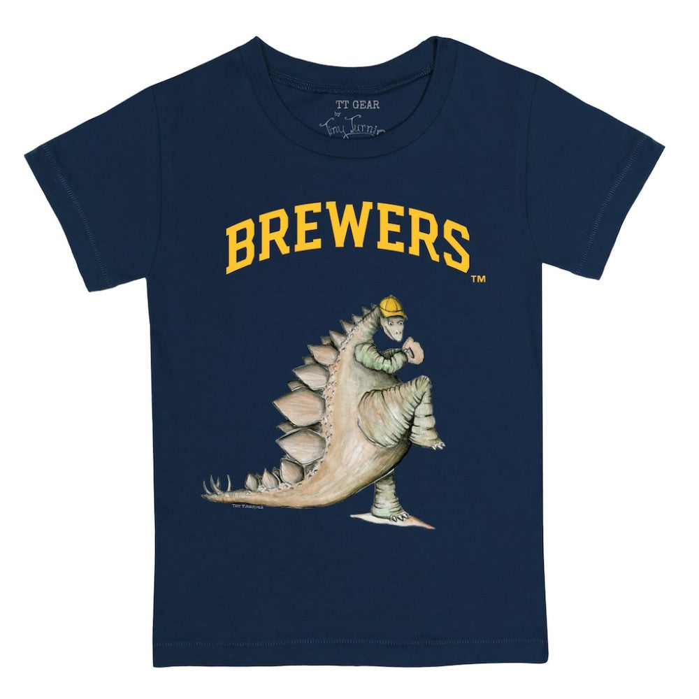 Milwaukee Brewers Tiny Turnip Youth Stega T-Shirt - MLB T-shirts