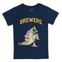 Milwaukee Brewers Tiny Turnip Youth Stega T-Shirt - MLB T-shirts