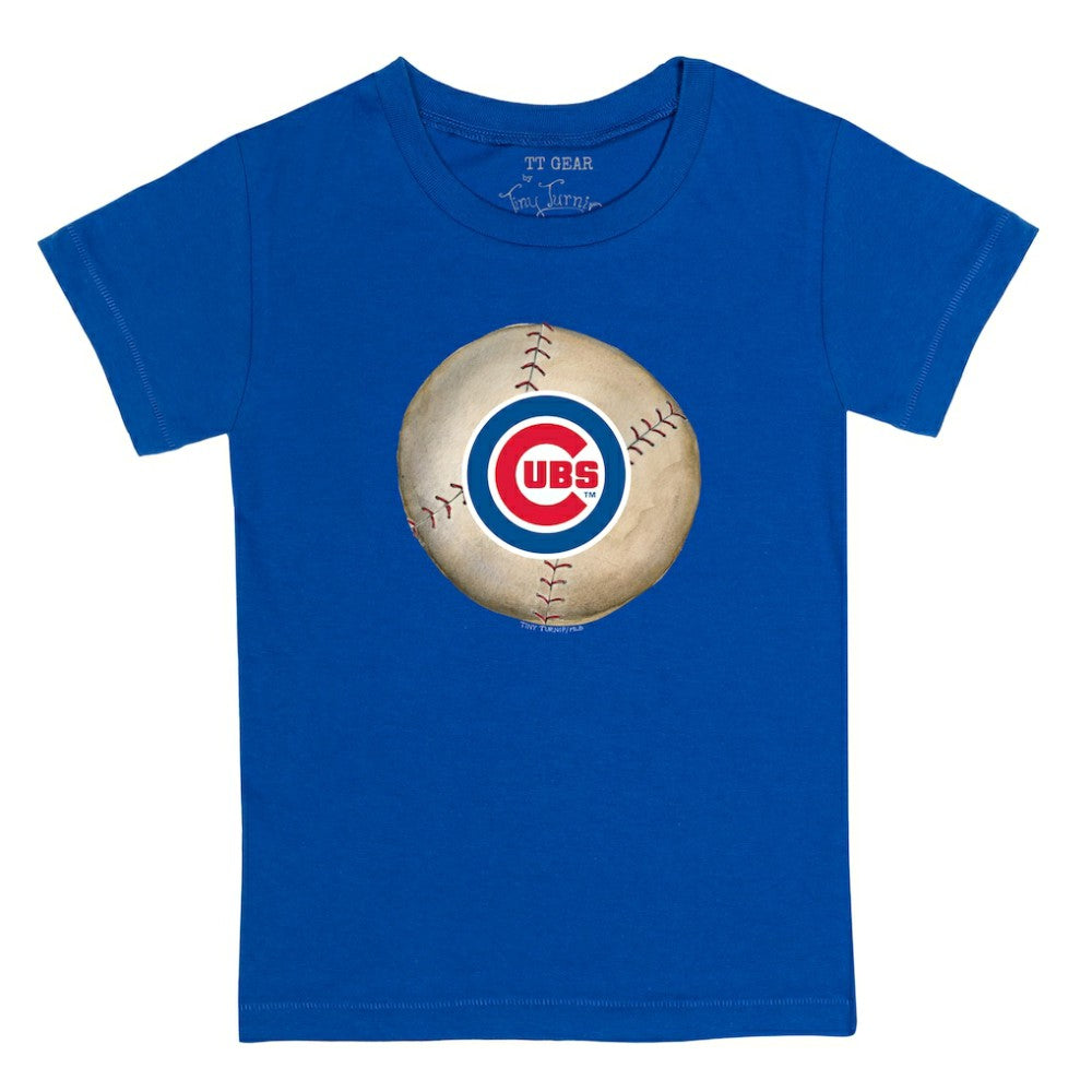 Chicago Cubs Tiny Turnip Youth Stitched Baseball T-Shirt - MLB T-shirts