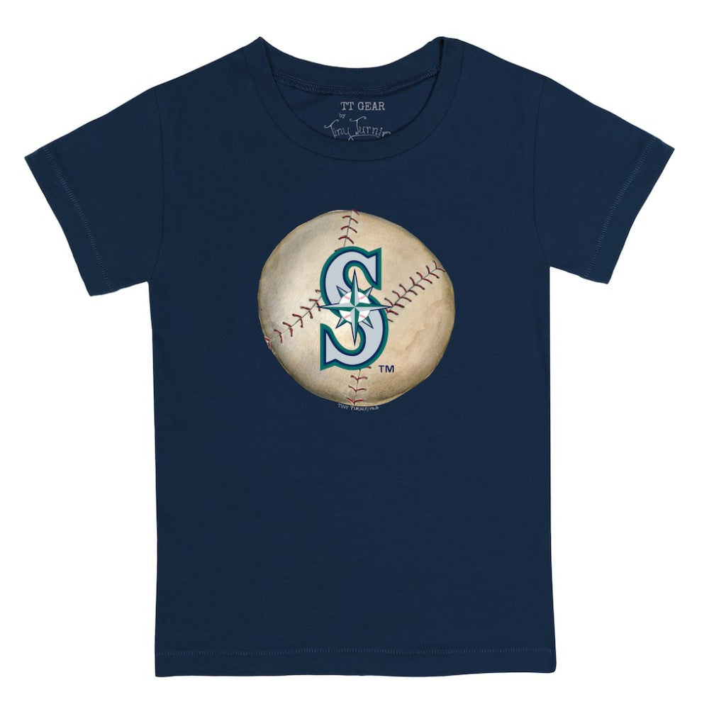 Seattle Mariners Tiny Turnip Youth Stitched Baseball T-Shirt - MLB T-shirts