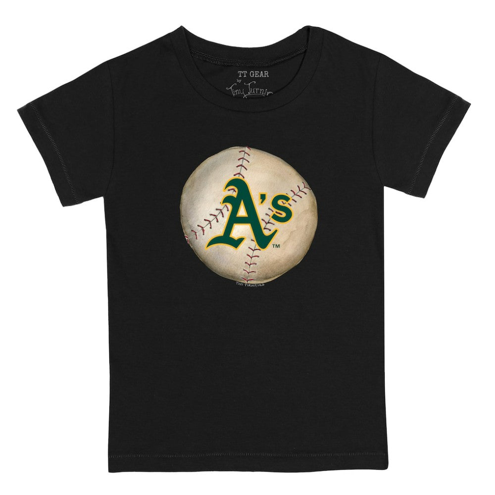 Athletics Tiny Turnip Youth Stitched Baseball T-Shirt - MLB T-shirts