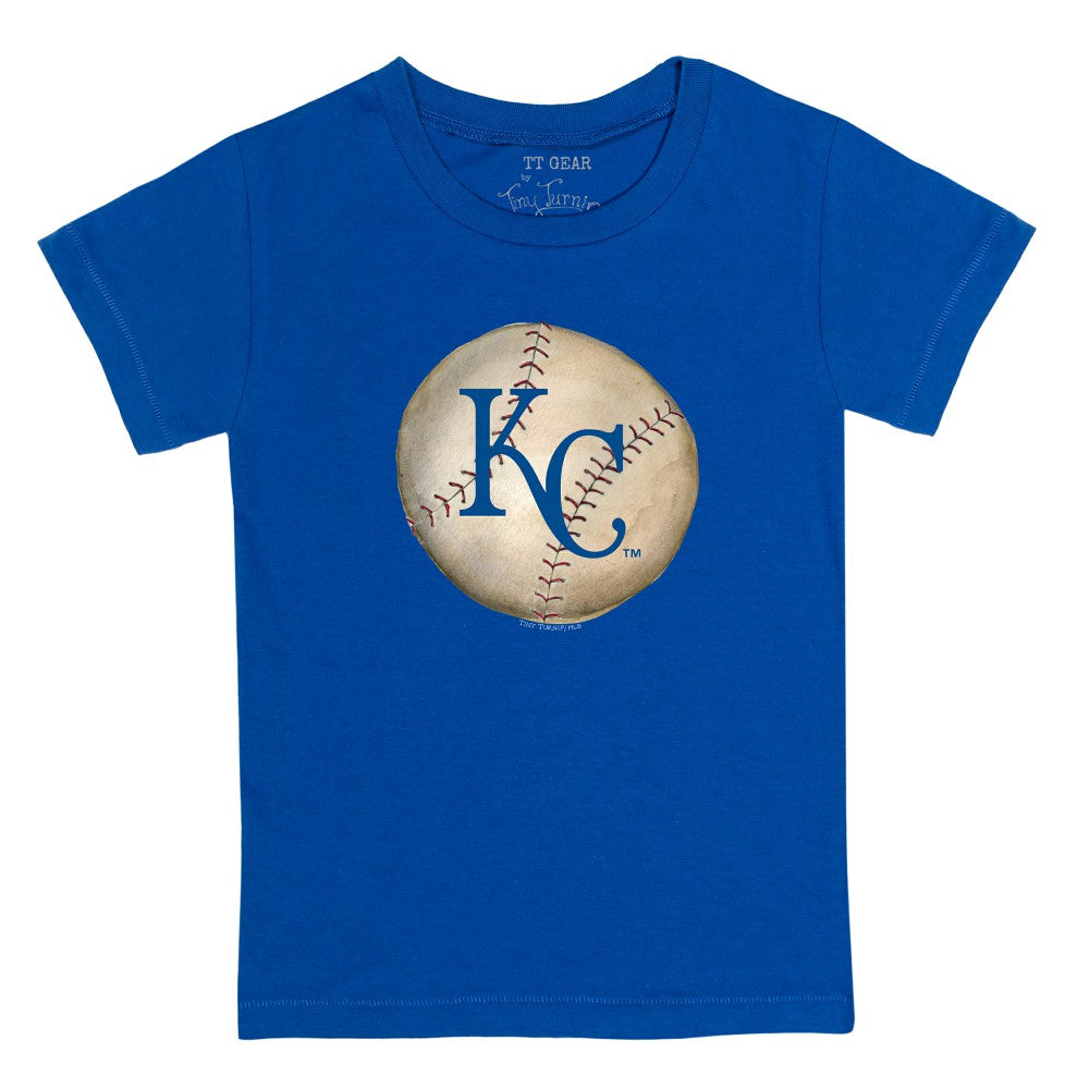 Kansas City Royals Tiny Turnip Youth Stitched Baseball T-Shirt - MLB T-shirts
