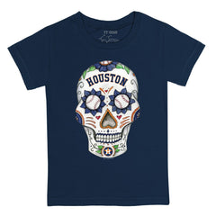 Houston Astros Tiny Turnip Youth Sugar Skull T-Shirt - MLB T-shirts