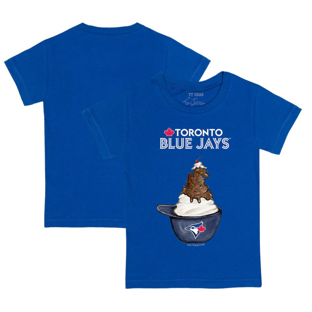 Toronto Blue Jays Tiny Turnip Youth Sundae Helmet T-Shirt - MLB T-shirts