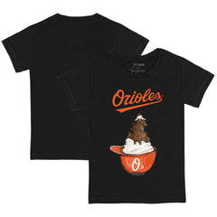 Baltimore Orioles Tiny Turnip Youth Sundae Helmet T-Shirt - MLB T-shirts