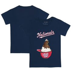 Washington Nationals Tiny Turnip Youth Sundae Helmet T-Shirt - MLB T-shirts