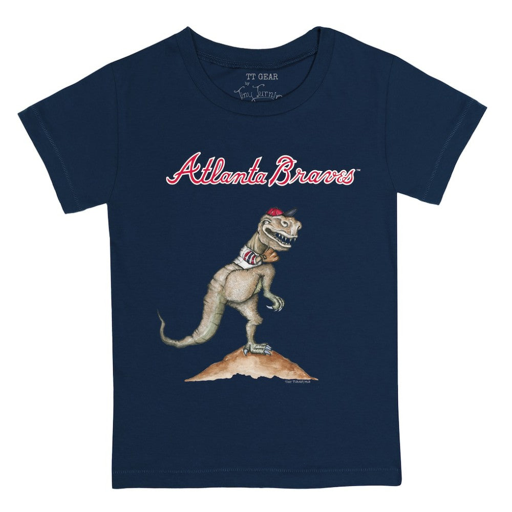 Atlanta Braves Tiny Turnip Youth TT Rex T-Shirt - MLB T-shirts