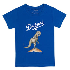 Los Angeles Dodgers Tiny Turnip Youth TT Rex T-Shirt - MLB T-shirts