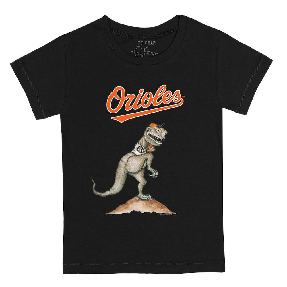 Baltimore Orioles Tiny Turnip Youth TT Rex T-Shirt - MLB T-shirts