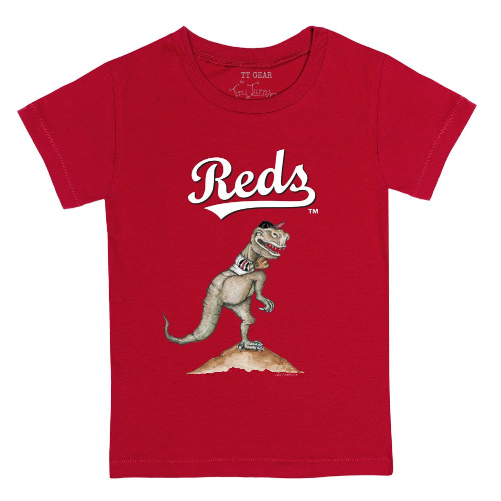 Cincinnati Reds Tiny Turnip Youth TT Rex T-Shirt - MLB T-shirts