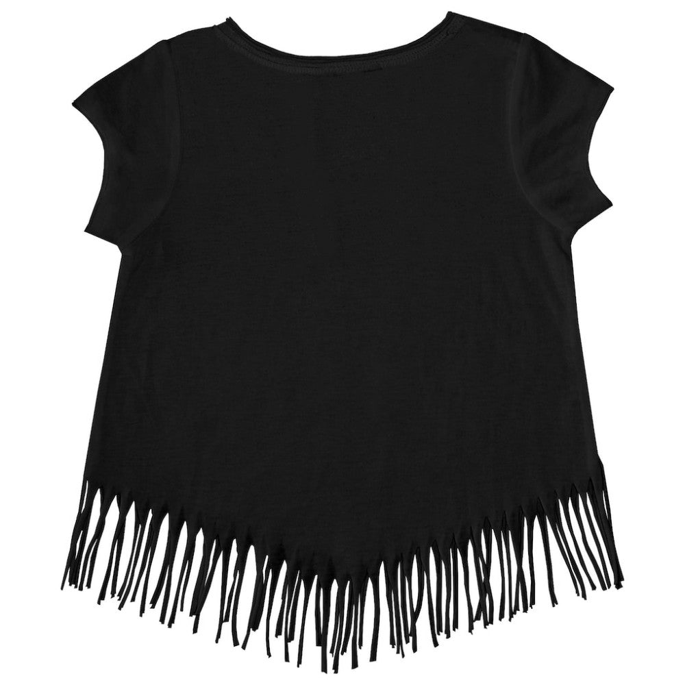 Baltimore Orioles Tiny Turnip Girls Youth Unicorn Fringe T-Shirt - MLB T-shirts