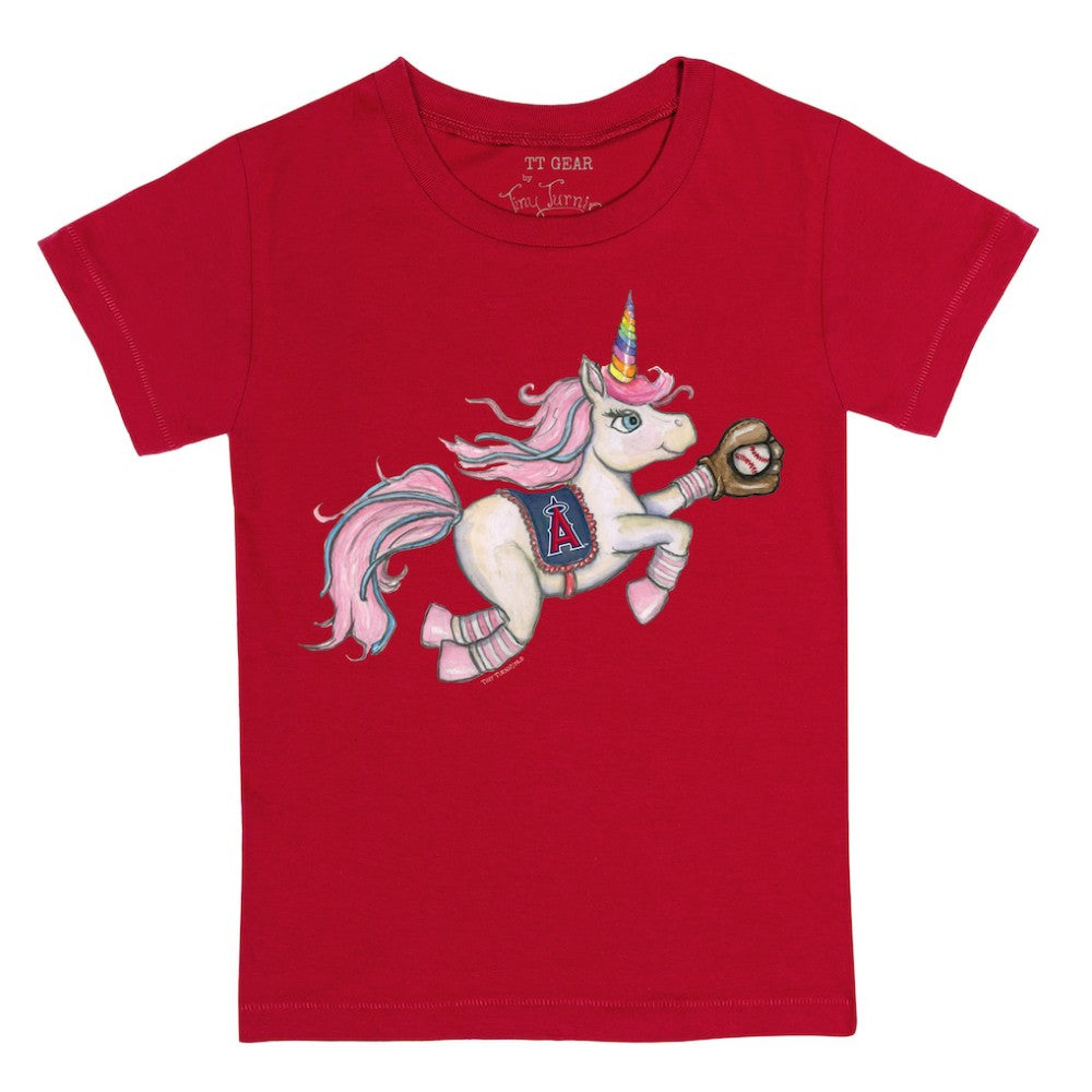 Los Angeles Angels Tiny Turnip Youth Unicorn T-Shirt - MLB T-shirts