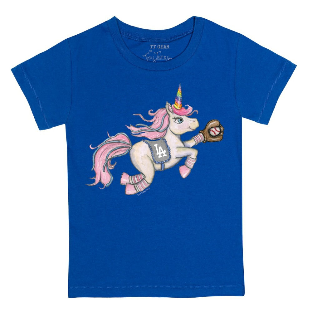 Los Angeles Dodgers Tiny Turnip Youth Unicorn T-Shirt - MLB T-shirts