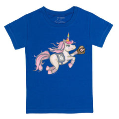 Los Angeles Dodgers Tiny Turnip Youth Unicorn T-Shirt - MLB T-shirts