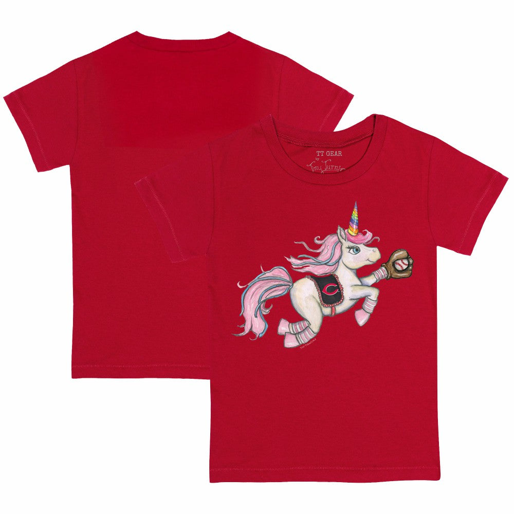 Cincinnati Reds Tiny Turnip Youth Unicorn T-Shirt - MLB T-shirts