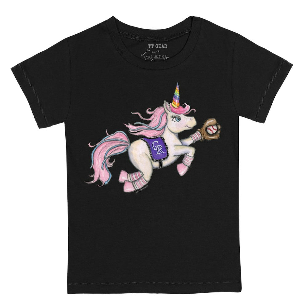 Colorado Rockies Tiny Turnip Youth Unicorn T-Shirt - MLB T-shirts