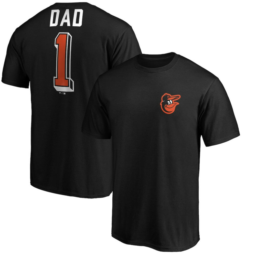 Baltimore Orioles Number One Dad T-Shirt - MLB T-shirts