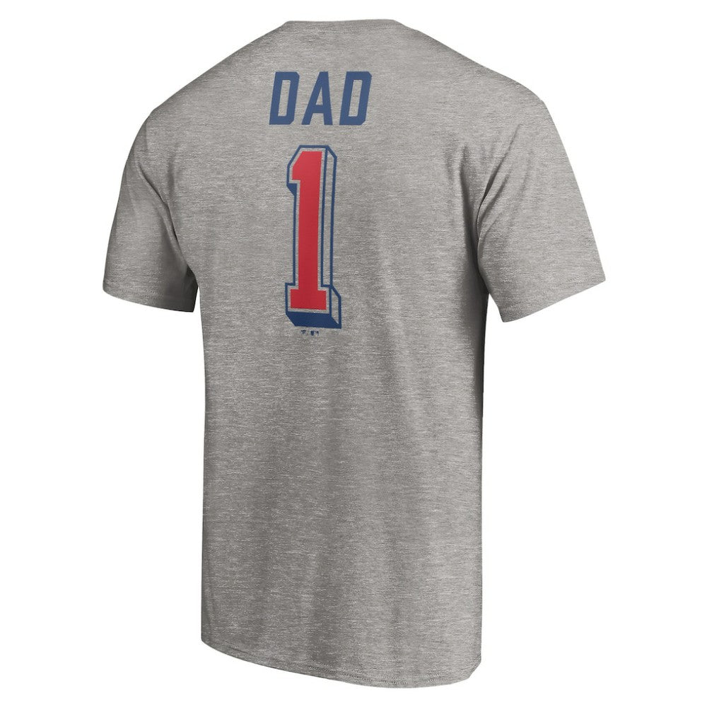 Chicago Cubs Number One Dad T-Shirt - MLB T-shirts