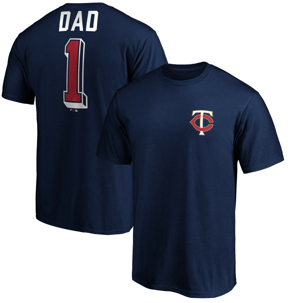 Minnesota Twins Number One Dad T-Shirt - MLB T-shirts