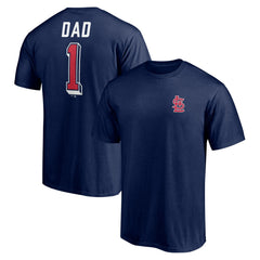 St. Louis Cardinals Number One Dad T-Shirt - MLB T-shirts