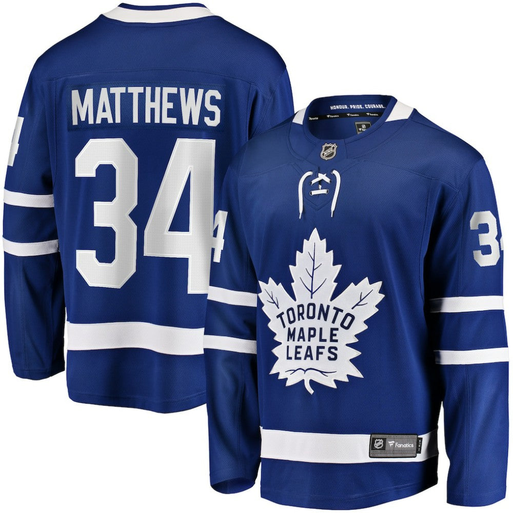 Auston Matthews Toronto Maple Leafs Fanatics Home Breakaway Jersey -  NHL Jerseys
