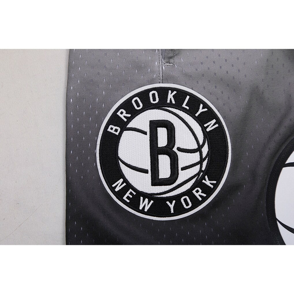 Black/Gray Brooklyn Nets Pro Standard Ombre Mesh Shorts | NBA