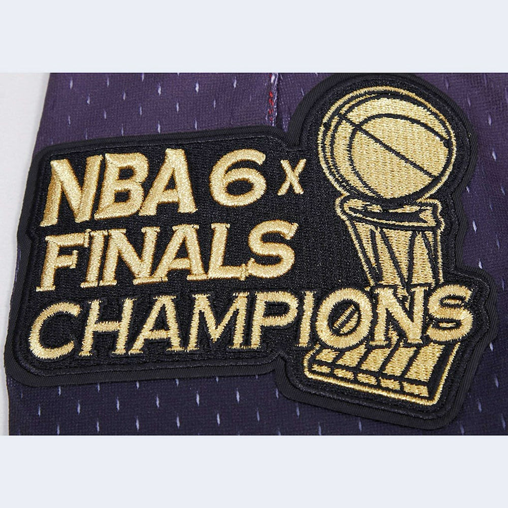 Black/Red Chicago Bulls Pro Standard Ombre Mesh Shorts | NBA