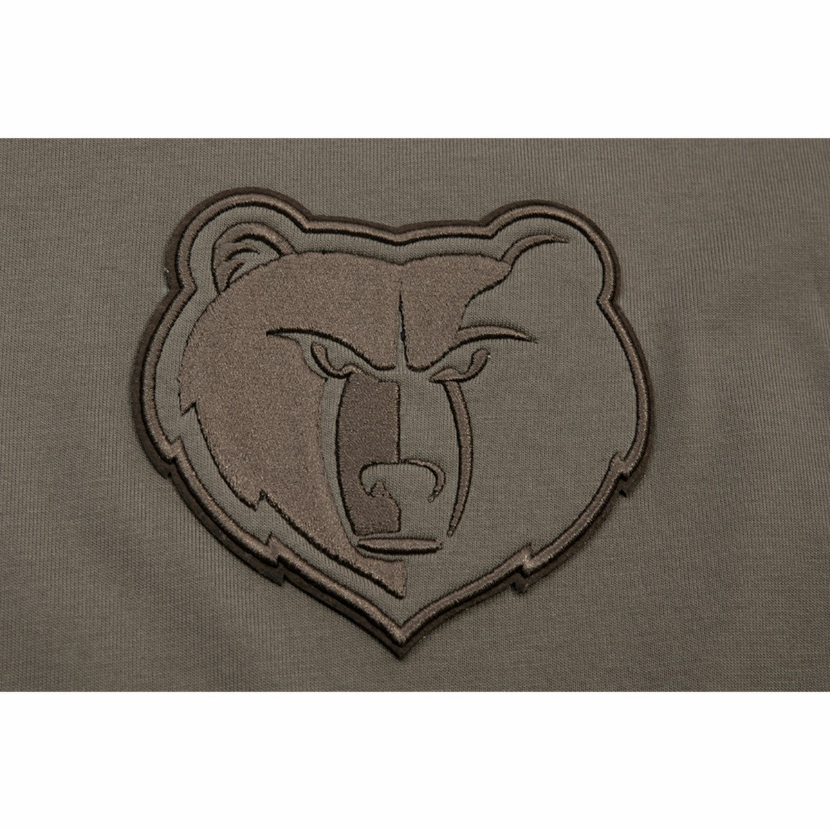 Brown Memphis Grizzlies Pro Standard Neutrals Short Sleeve Pullover Hoodie | NBA