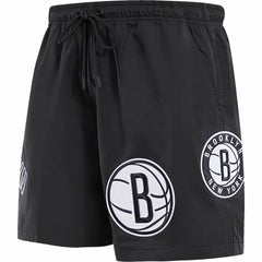 Black Brooklyn Nets Pro Standard Classics Woven Shorts | NBA