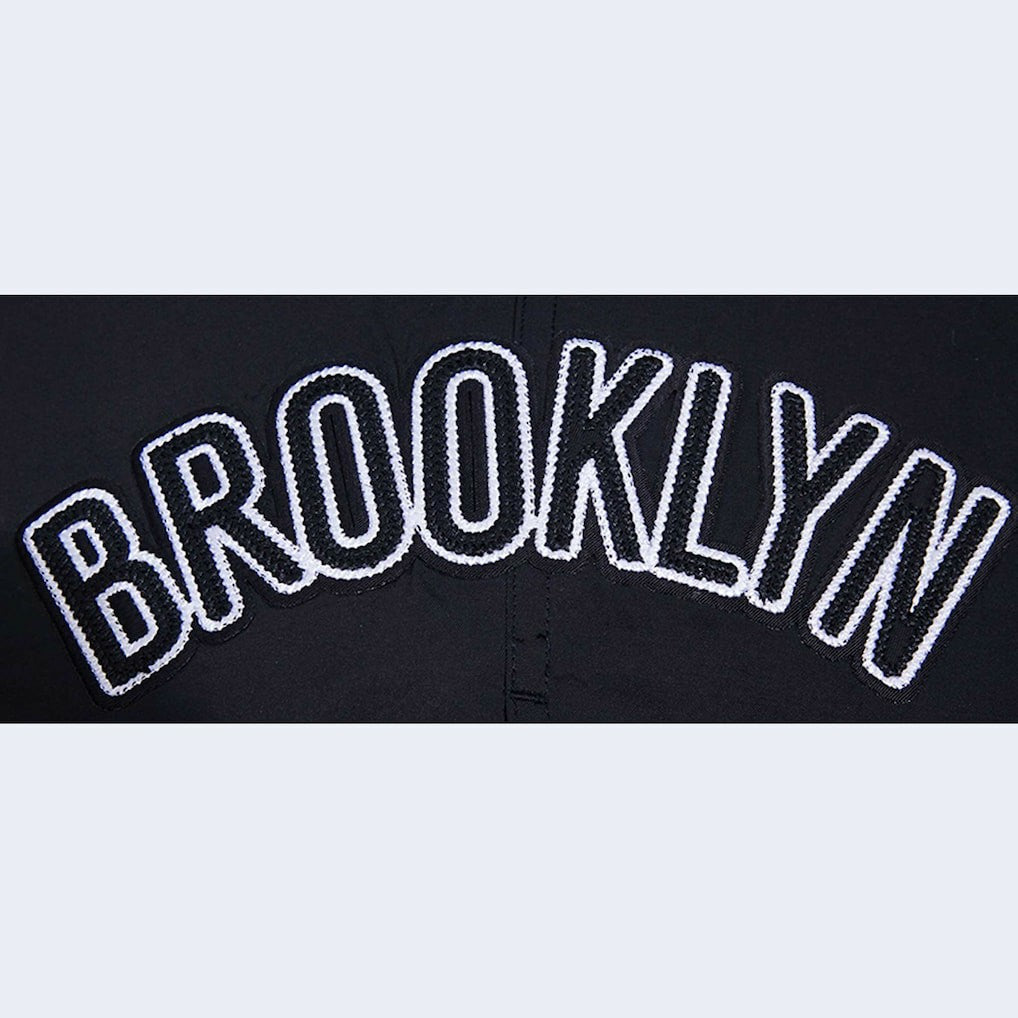 Black Brooklyn Nets Pro Standard Classics Woven Shorts | NBA