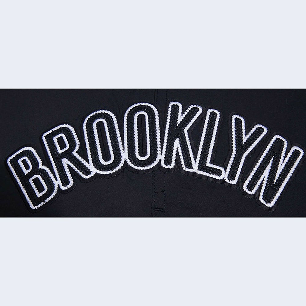 Black Brooklyn Nets Pro Standard Classics Woven Shorts | NBA