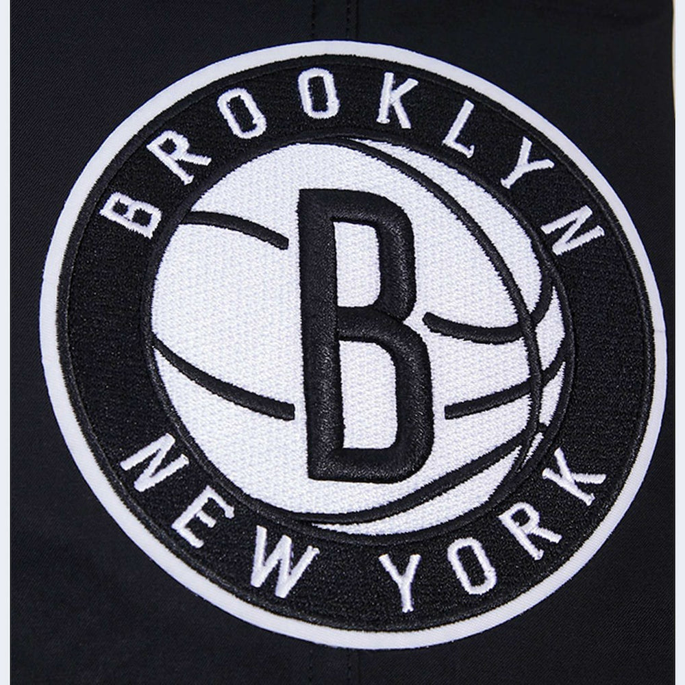 Black Brooklyn Nets Pro Standard Classics Woven Shorts | NBA