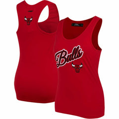 Red Chicago Bulls Pro Standard Women's Script Tank Top sale | NBA