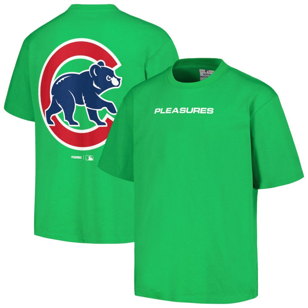 Chicago Cubs PLEASURES Ballpark T-Shirt - MLB T-shirts