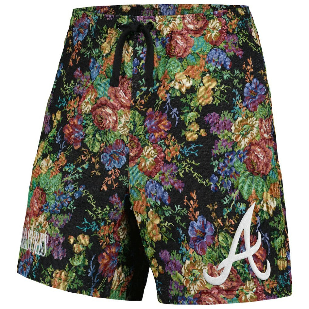 Atlanta Braves PLEASURES Floral Shorts - MLB Shorts