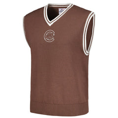 Chicago Cubs PLEASURES Knit V-Neck Pullover Sweater Vest - MLB Pullover