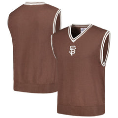 San Francisco Giants PLEASURES Knit V-Neck Pullover Sweater Vest - MLB Pullover
