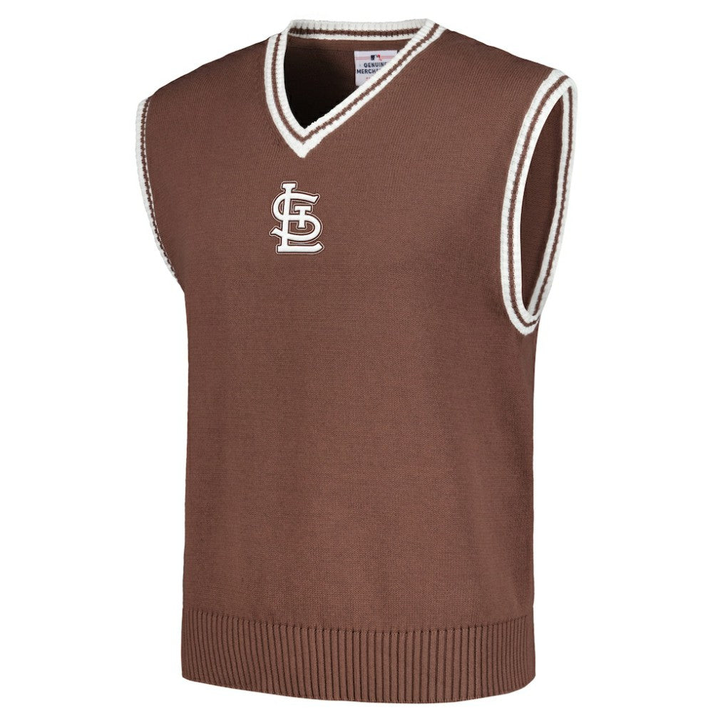 St. Louis Cardinals PLEASURES Knit V-Neck Pullover Sweater Vest - MLB Pullover