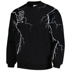 Boston Red Sox PLEASURES Lightning Crewneck Pullover Sweatshirt - MLB Pullover