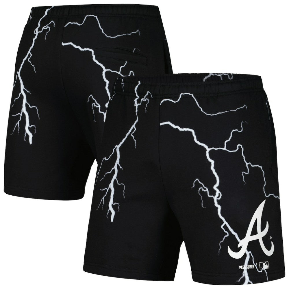 Atlanta Braves PLEASURES Lightning Shorts - MLB Shorts