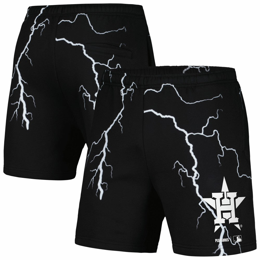 Houston Astros PLEASURES Lightning Shorts - MLB Shorts
