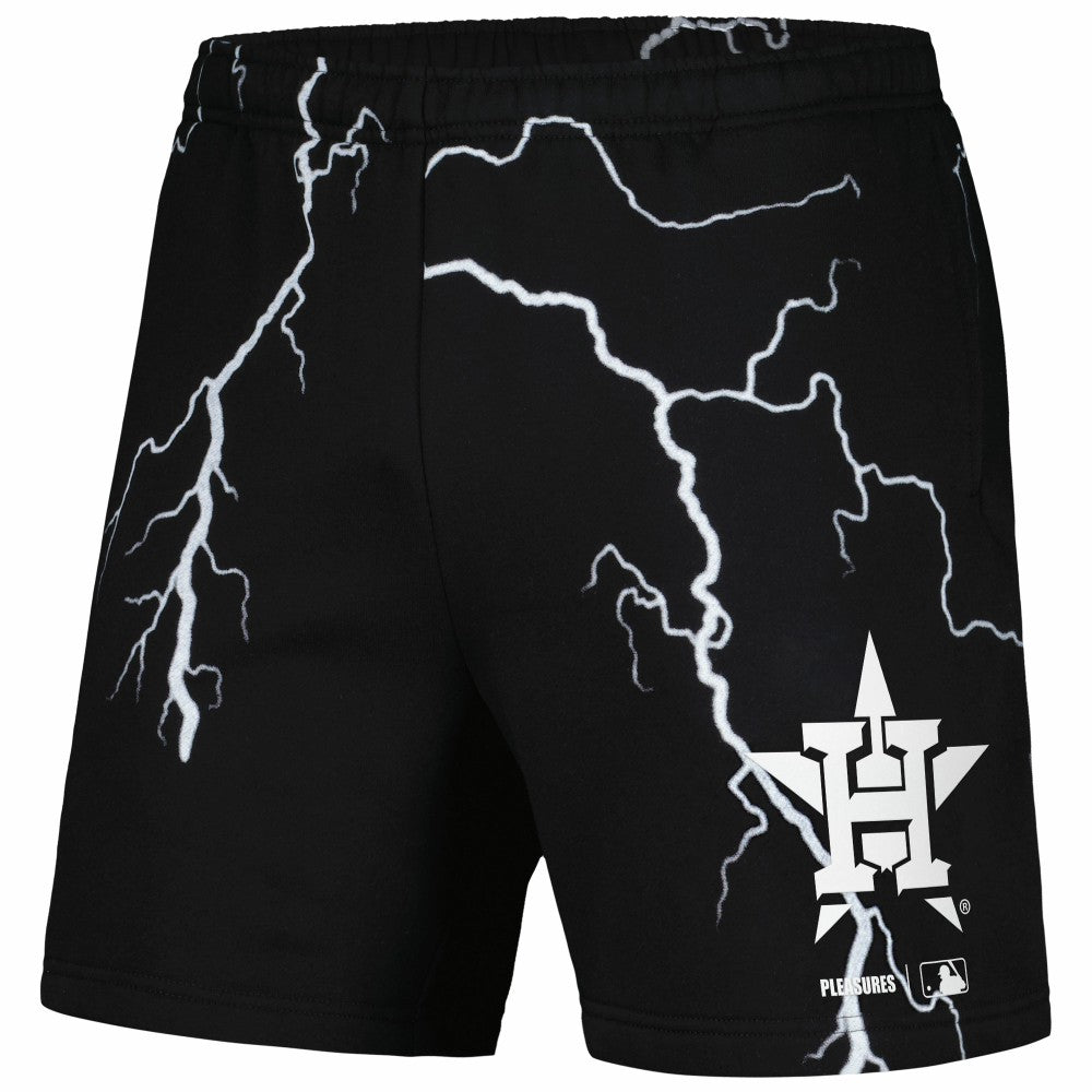 Houston Astros PLEASURES Lightning Shorts - MLB Shorts