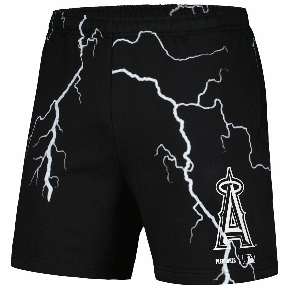 Los Angeles Angels PLEASURES Lightning Shorts - MLB Shorts