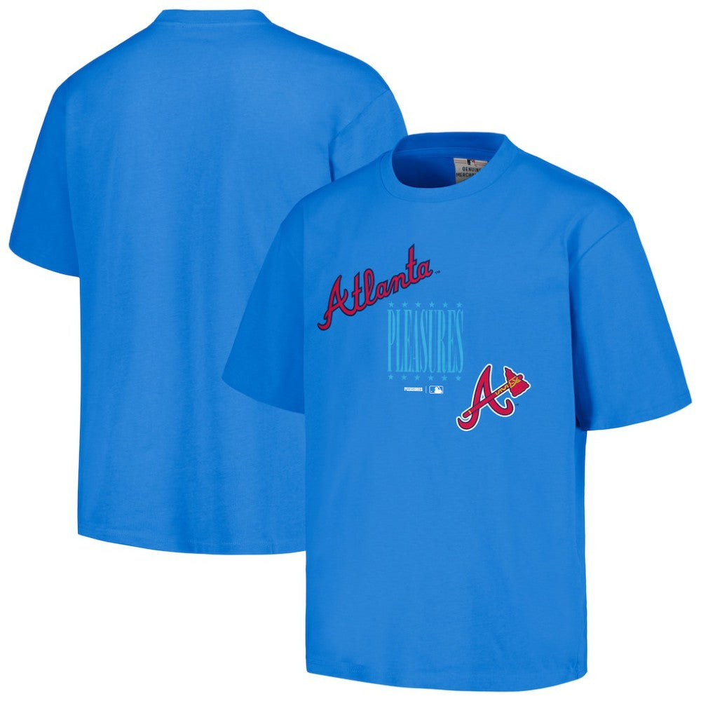 Atlanta Braves PLEASURES Repurpose T-Shirt - MLB T-shirts